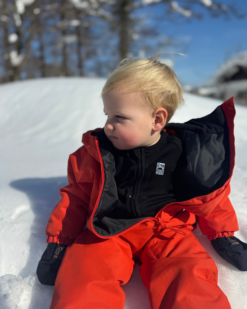 Baby & Toddler Merino Onesie Zip Suit | Warm, Soft & Breathable Base Layer